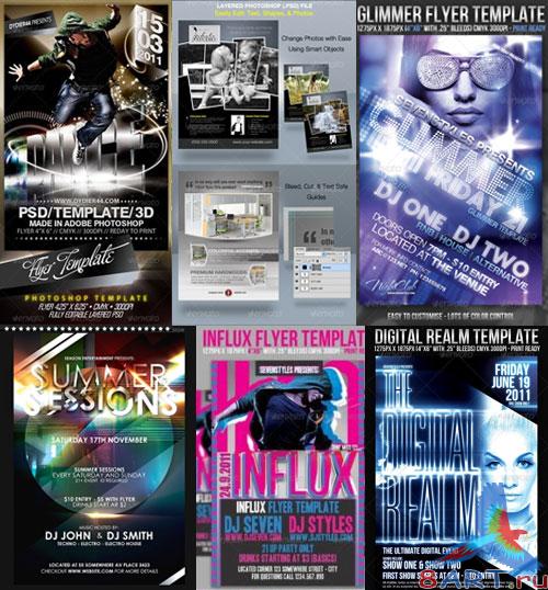 GraphicRiver Flyers Templates Pack 2 GraphicRiver Flyers Templates Pack 2