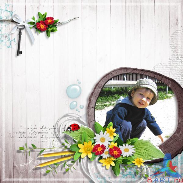 Летний Скрап-набор Fun in the sun Летний Скрап-набор Fun in the sun