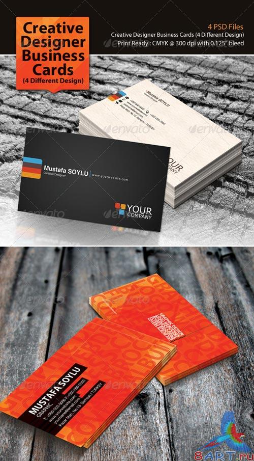 GraphicRiver Creative Designer Business Cards Pack