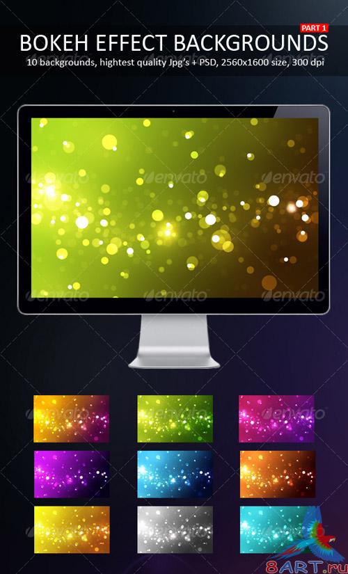 Bokeh Effect Backgrounds Part 1 - GraphicRiver Bokeh Effect Backgrounds Part 1 - GraphicRiver