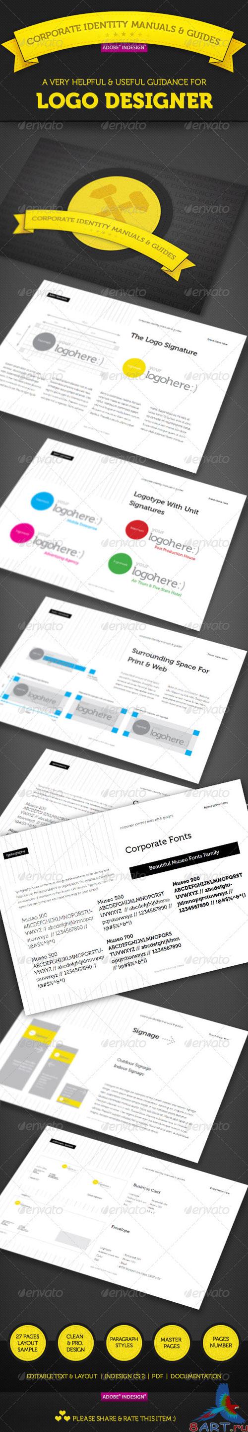 GraphicRiver - Corporate Identity Manuals and Guides Template GraphicRiver - Corporate Identity Manuals and Guides Template