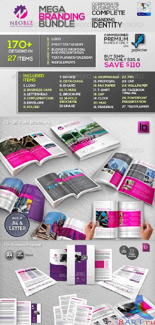 GraphicRiver NeoBiz: Corporate Business ID Mega Branding Bundle