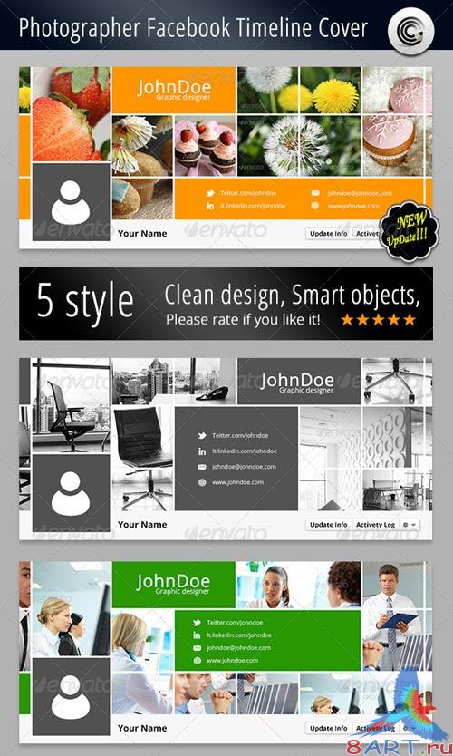 GraphicRiver Photographer FB Timeline Cover