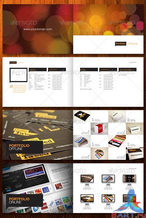 GraphicRiver 8 Pages Portfolio Resume Brochure