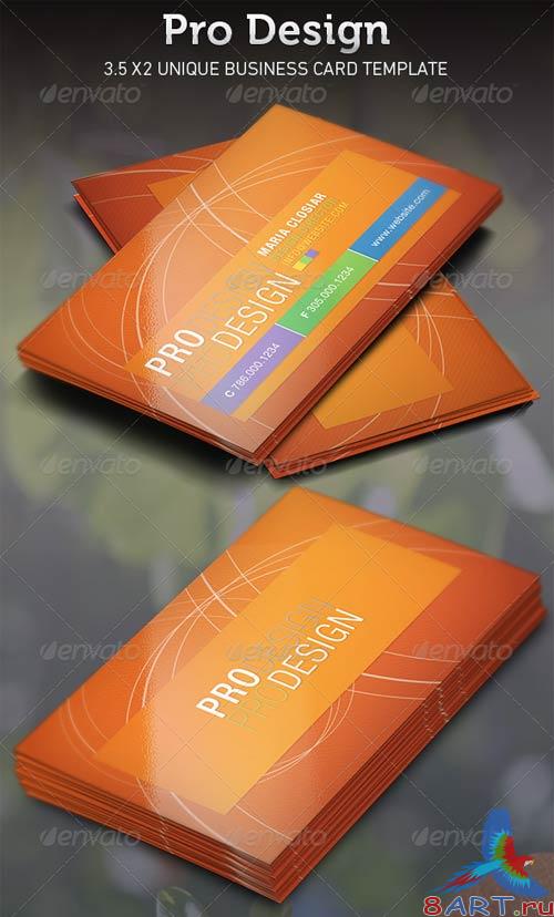 GraphicRiver Pro Design Business Card Template