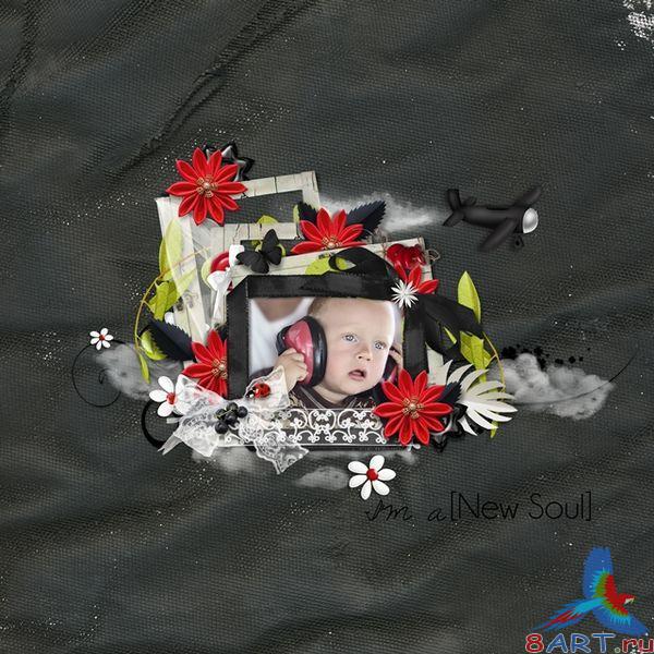 Скрап-набор New Soul (Новая душа) Скрап-набор New Soul (Новая душа)