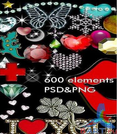 600  PSD &amp; PNG