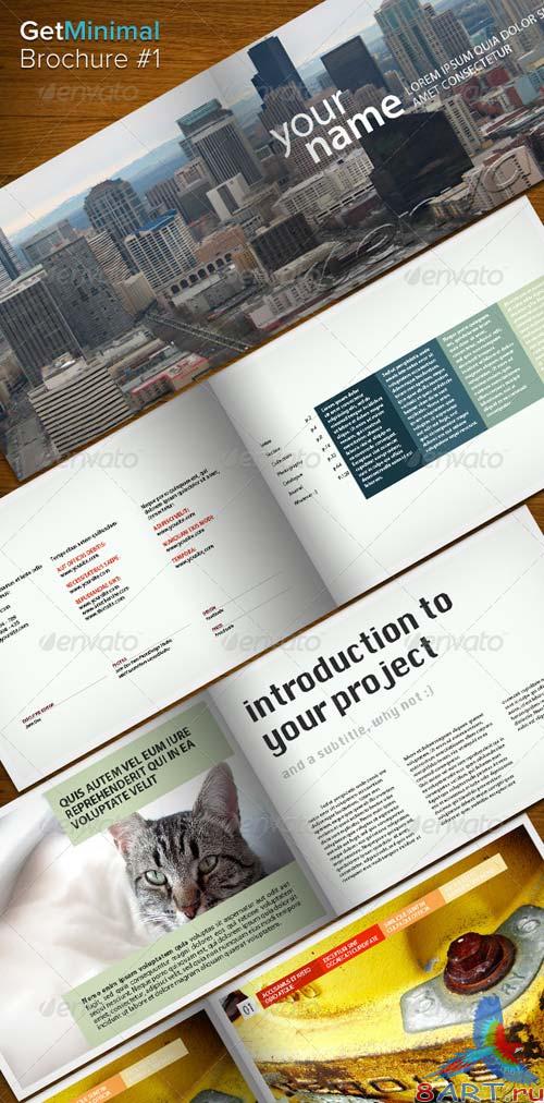 GraphicRiver Get Minimal - Brochure 01