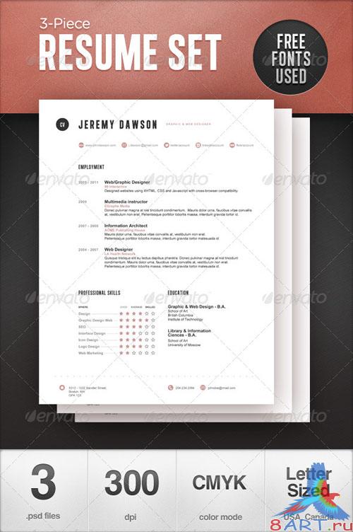 GraphicRiver Stylish Resume