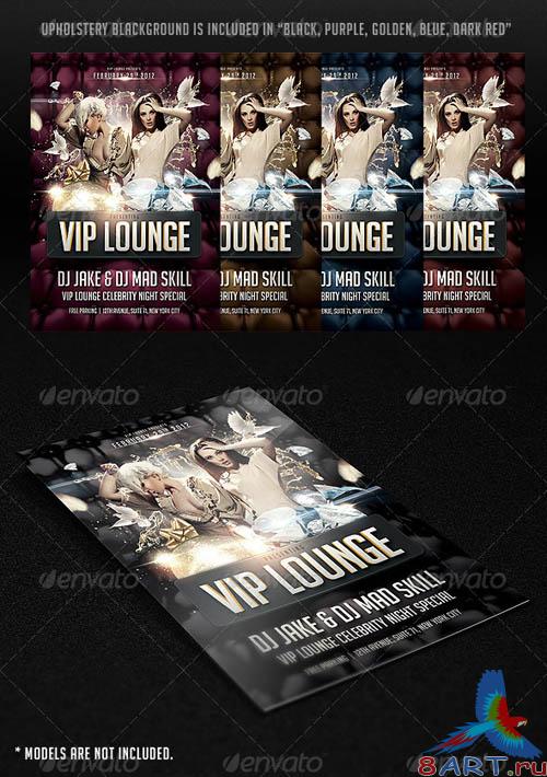 GraphicRiver VIP Lounge Flyer GraphicRiver VIP Lounge Flyer