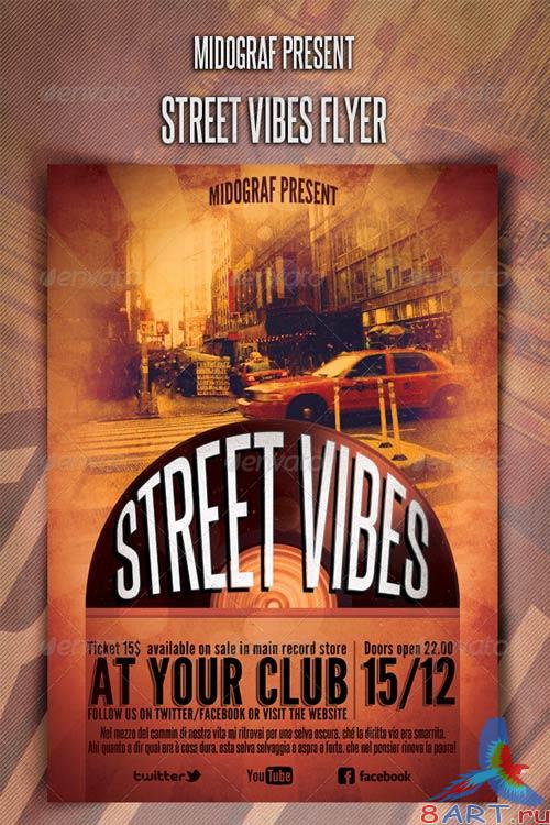 GraphicRiver Street Vibes Flyer