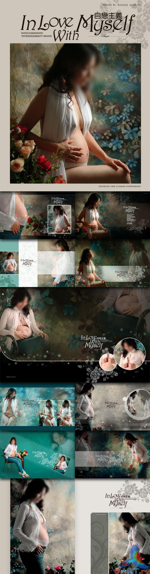 Pregnant women photo photo template narcissism Pregnant women photo photo template narcissism