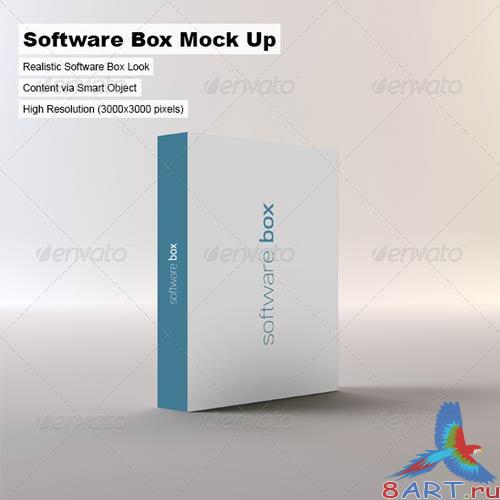 GraphicRiver Software Box Mock-up