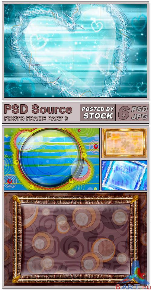 PSD Source - Photo frame 3 PSD Source - Photo frame 3