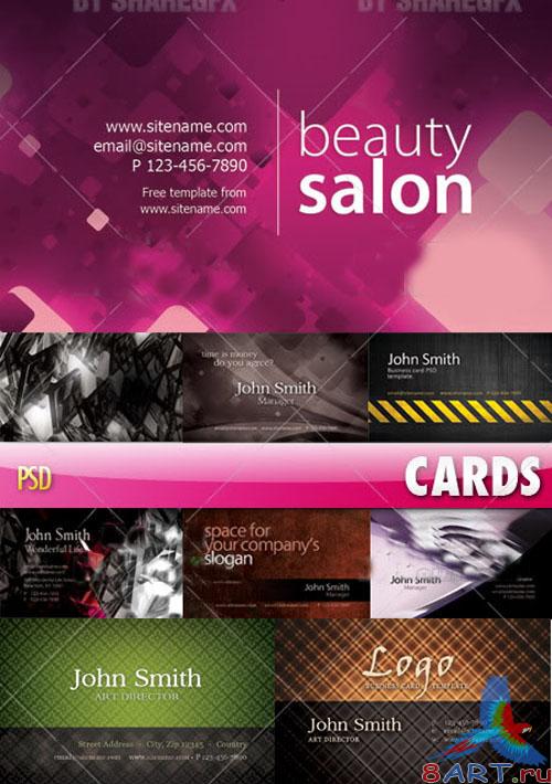 PSD Template - Business cards pack PSD Template - Business cards pack