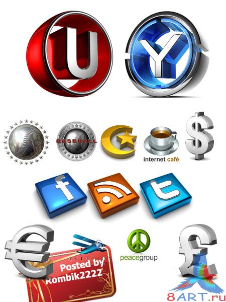 Pixellogo 3D