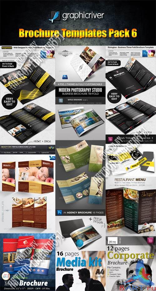 GraphicRiver Brochure Templates Pack 6