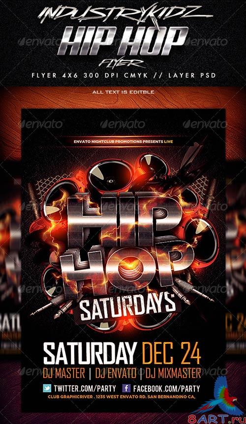 GraphicRiver Hip Hop Flyer Template