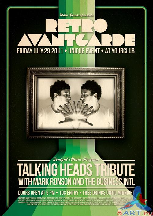 Retro Flyer Vol3 Green Retro Flyer Vol3 Green