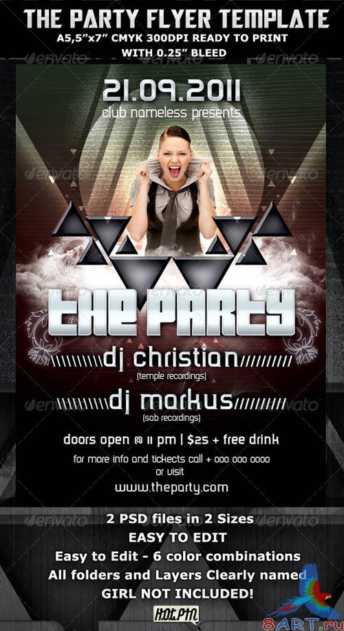 GraphicRiver The Party Club Flyer Template