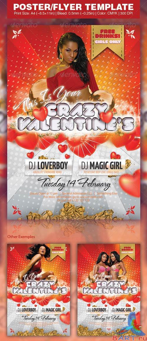 GraphicRiver Crazy Valentines