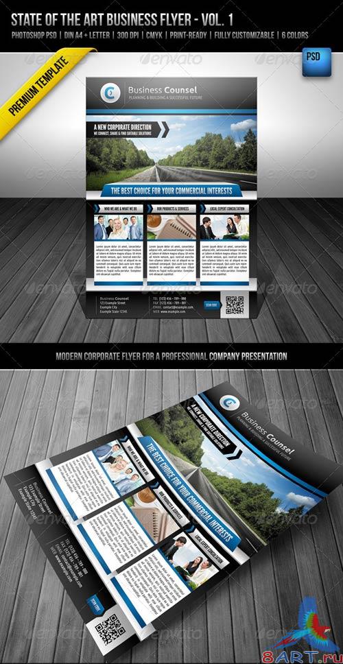 GraphicRiver State of the Art Business Flyer - Vol. 1