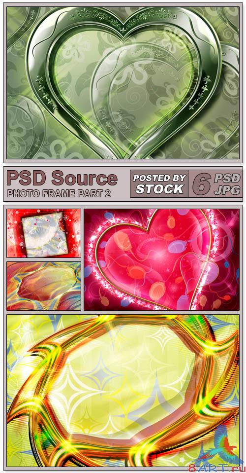 PSD Source - Photo frame 2 PSD Source - Photo frame 2