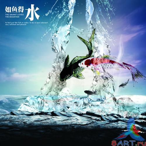 PSD Source &quot;Fish&quot;