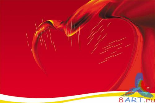 PSD - Abstract Love Template