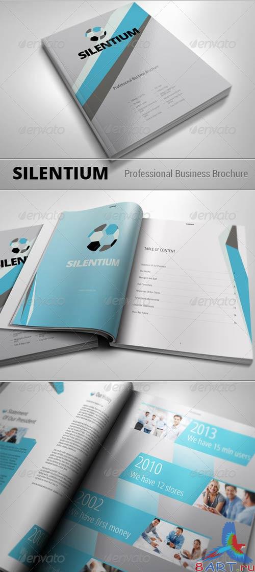 GraphicRiver SILENTIUM - Modern Business Brochure