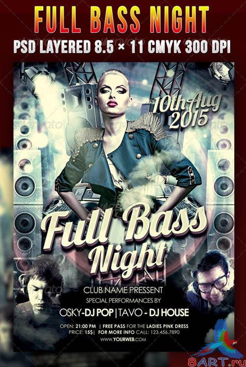 GraphicRiver Full Bass Night