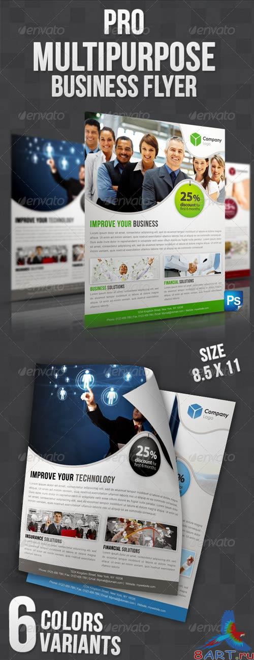 GraphicRiver Pro Multipurpose Business Flyer