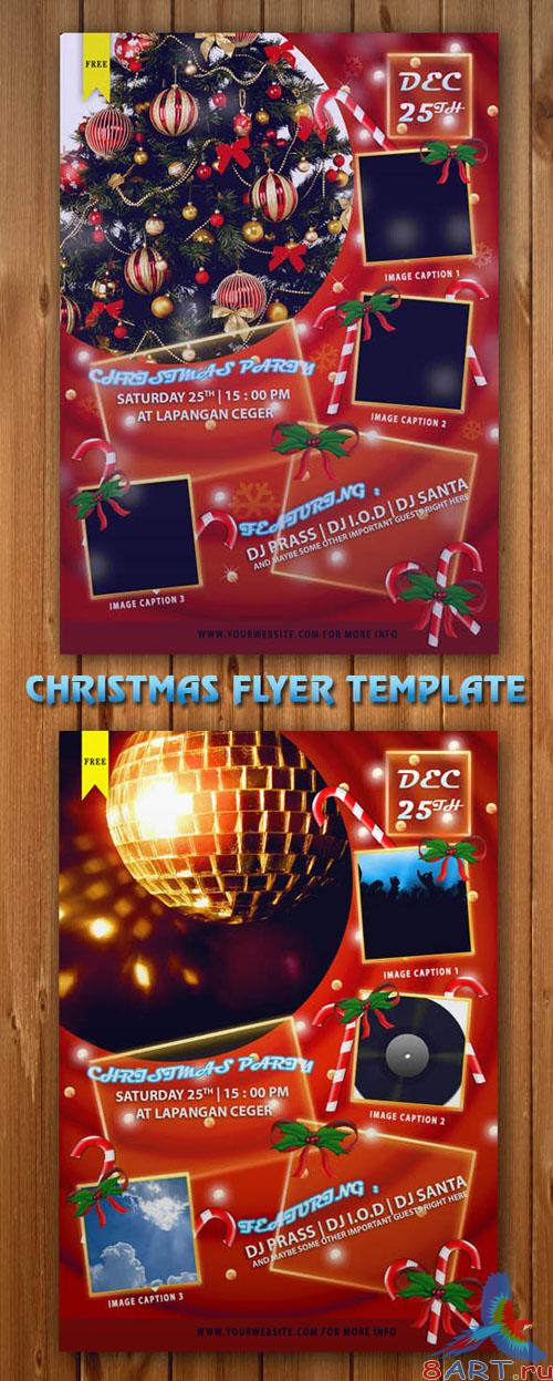 Christmas Flyer/Poster PSD Template V.1