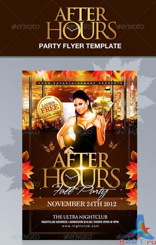 GraphicRiver After Hours Party Flyer Template