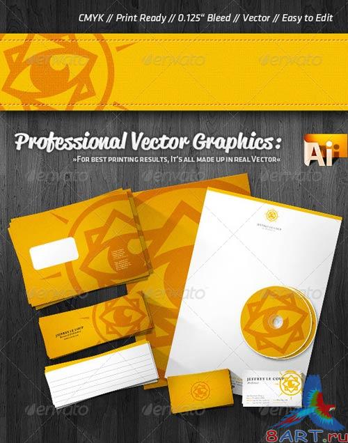 GraphicRiver Professional Clean Corporate Identity Package