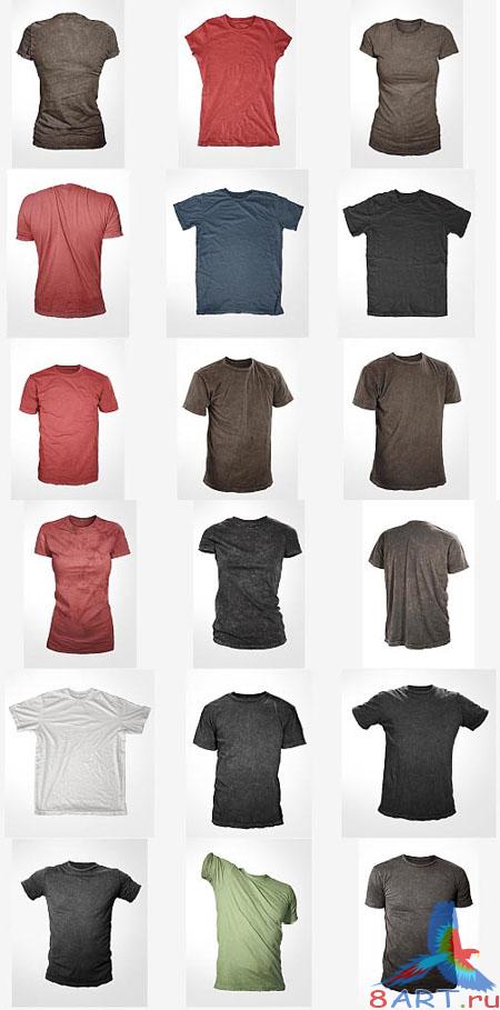 Go Media's Arsenal PSD Templates: Distressed Shirt Mockup Templates