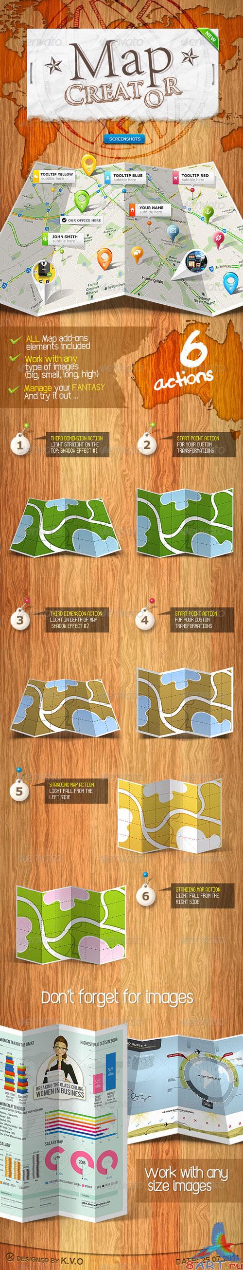 GraphicRiver - Map Creator - Action GraphicRiver - Map Creator - Action