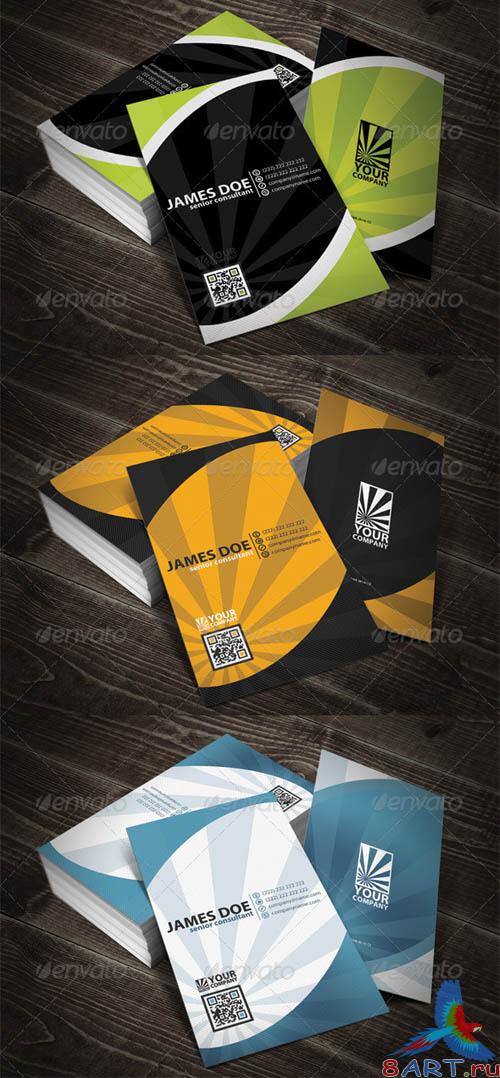 GraphicRiver Modern Rounded Quick Respose Business Card GraphicRiver Modern Rounded Quick Respose Business Card