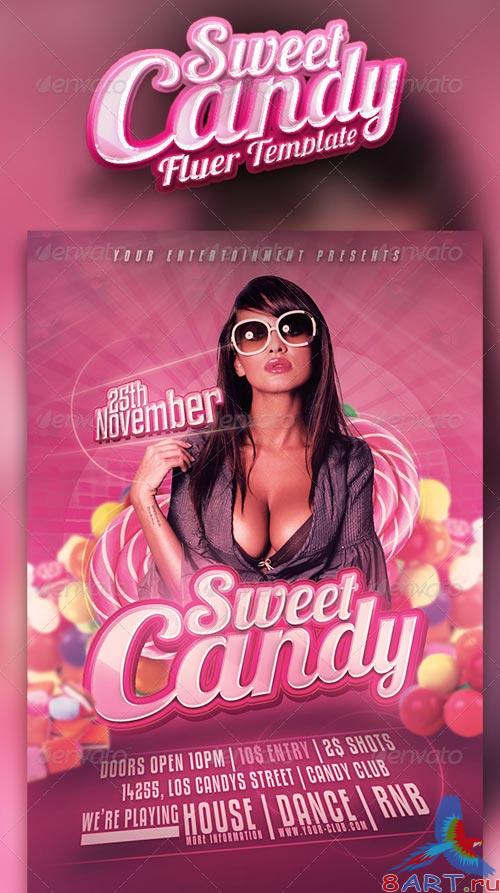 GraphicRiver Sweet Candy Flyer Vol. 3