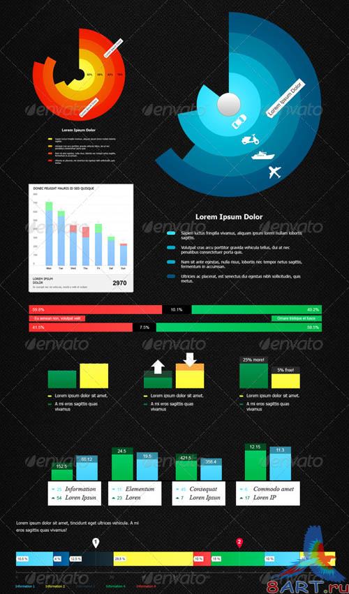 GraphicRiver Infographic Element set GraphicRiver Infographic Element set