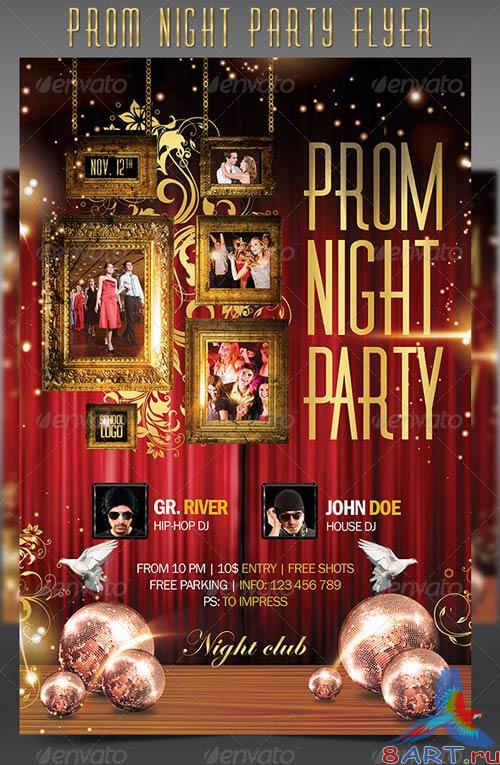 GraphicRiver Prom Night Party