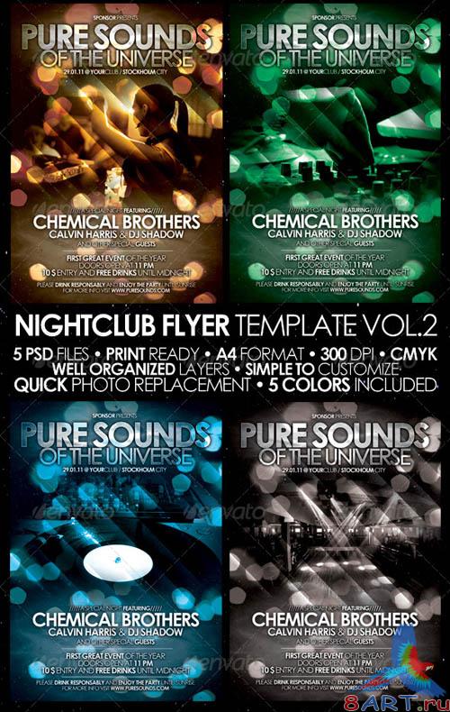 GraphicRiver Nightclub Flyer/Poster Template Vol. 2