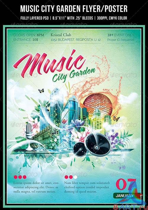 GraphicRiver Music City Garden Party Poster/Flyer