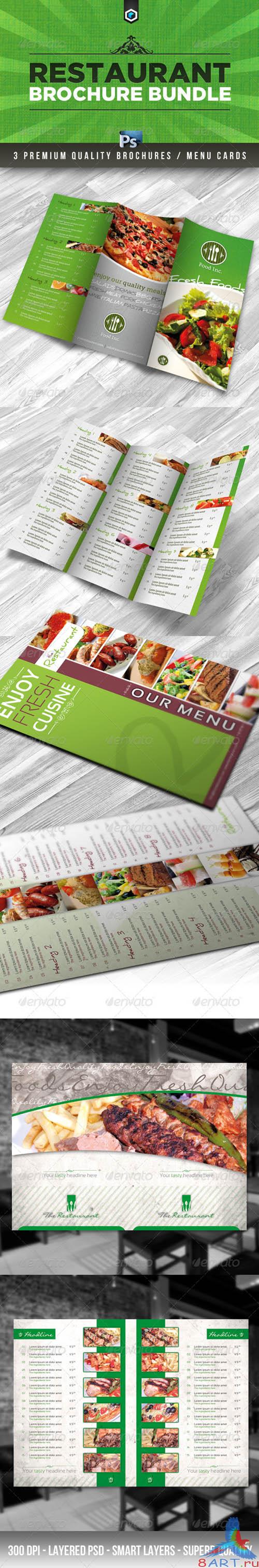 GraphicRiver - RW Premium Restaurant Brochure Bundle GraphicRiver - RW Premium Restaurant Brochure Bundle