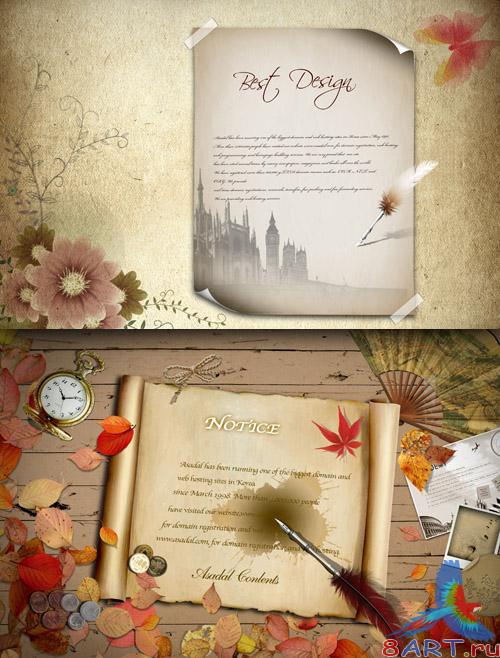 Sources - Vintage parchment Sources - Vintage parchment