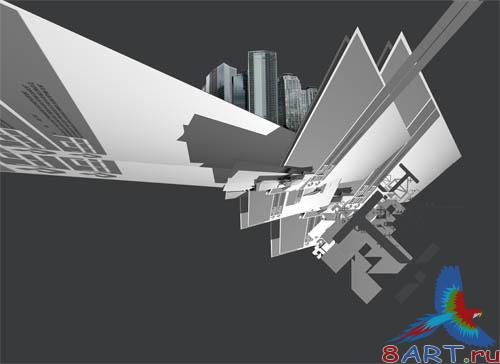 PSD - Abstract City Template