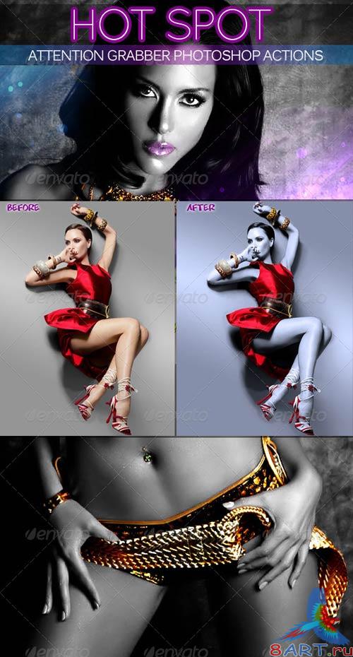 GraphicRiver Hot Spot Photoshop Action