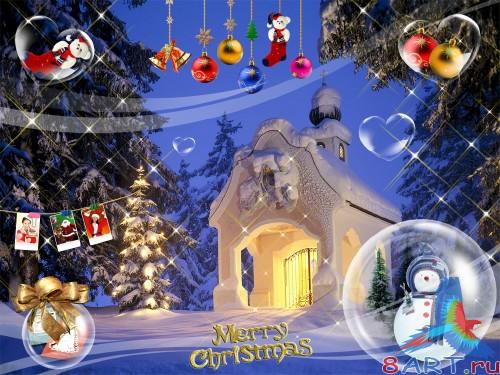 Merry Christmas PSD Template