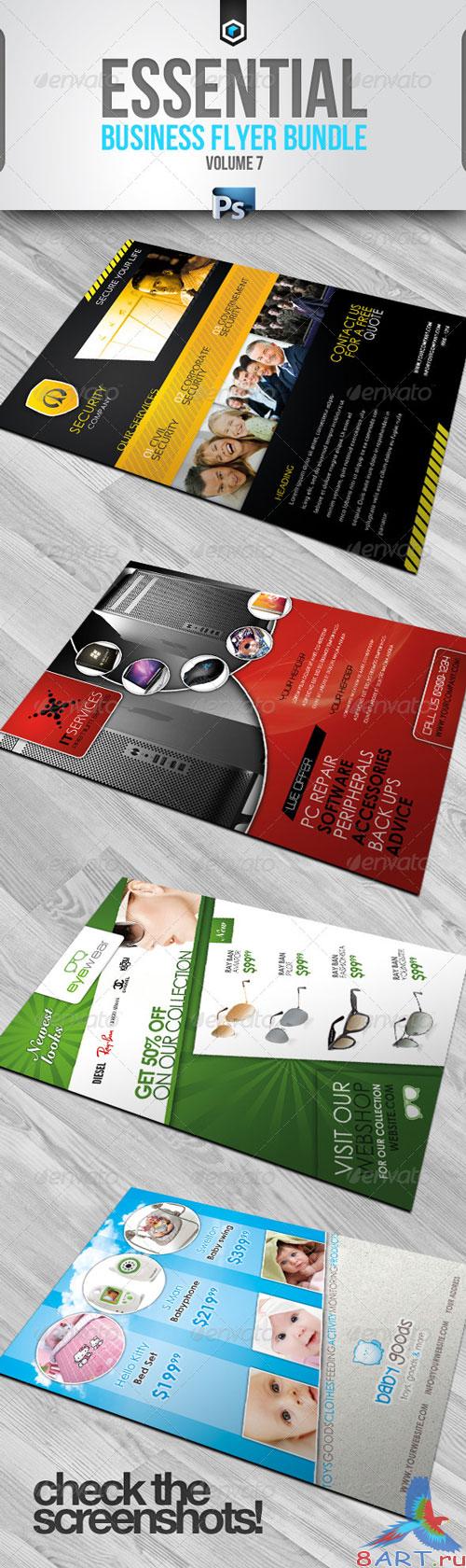 GraphicRiver - RW Essential Business Flyers Bundle Vol 7 GraphicRiver - RW Essential Business Flyers Bundle Vol 7
