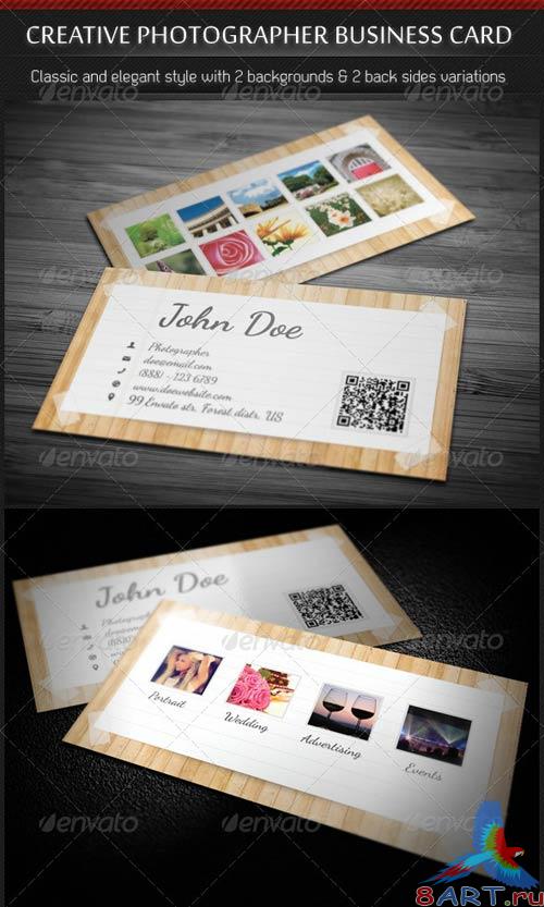 GraphicRiver Creative Photographer Business Card